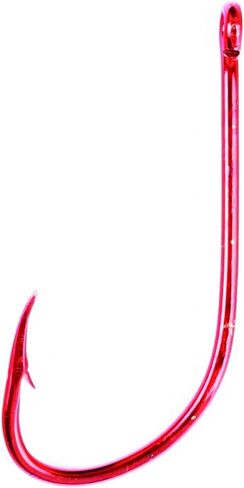 خطافات كلاسيكية من Eagle Claw 084RAH-2، 10 عبوات، Sz2، أحمر in Saudi Arabia