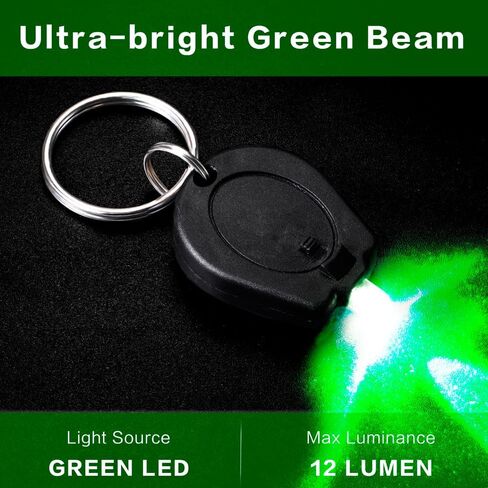 12 Pack Ultra Bright Blue Light Keychain Flashlight, Mini Blue LED Keychain Flashlight, Blue Keychain Flashlight for Night Observation in Saudi Arabia
