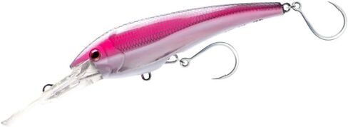 Nomad Design DTX Minnow 110 with Patented Autotune System - Distressed Baitfish Swimming Action, BKK Diablo in Saudi Arabia