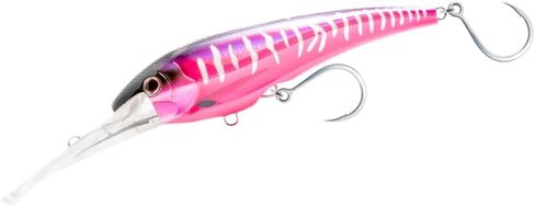 Nomad Design DTX Minnow 110 with Patented Autotune System - Distressed Baitfish Swimming Action, BKK Diablo in Saudi Arabia