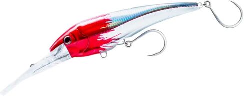 Nomad Design DTX Minnow 110 with Patented Autotune System - Distressed Baitfish Swimming Action, BKK Diablo in Saudi Arabia