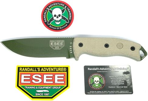 ESEE -5 Plain Edge No Sheathing OD Blade in Kuwait