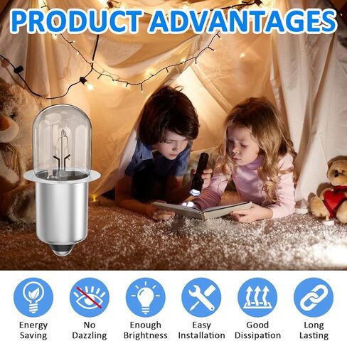 18 فولت 0.6 أمبير استبدال مصابيح زينون المحمولة لـ RYOBI 18 فولت واحد + لاسلكي P700 P703 P704 FL1800 مصابيح العمل DEWALT مصباح يدوي DW9083 DW908 DW919 DC509 مصباح يدوي - 2 حزمة in Saudi Arabia