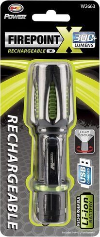 Performance Tool W2658 1,000 Lumen Rechargeable Dual Fuel Flashlight FirePoint X Li-Ion/3AAA Light in Saudi Arabia