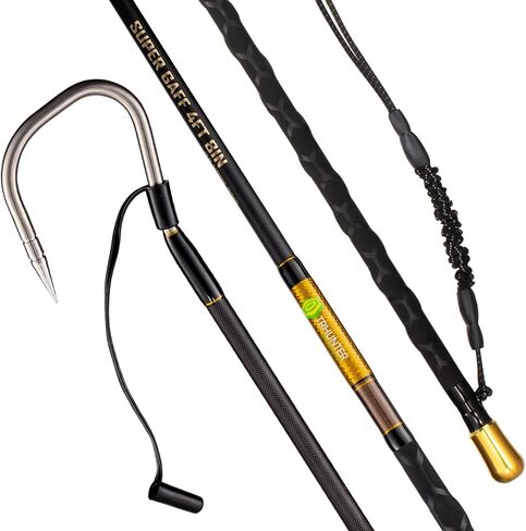 Carbon Fiber Fishing Gaff Saltwater Fish Gaff with S316 Stainless Steel Fishing Hook in Saudi Arabia