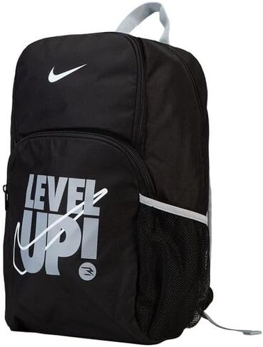 Nike 3Brand Verbiage Backpack - Black/Gray - One Size in Saudi Arabia
