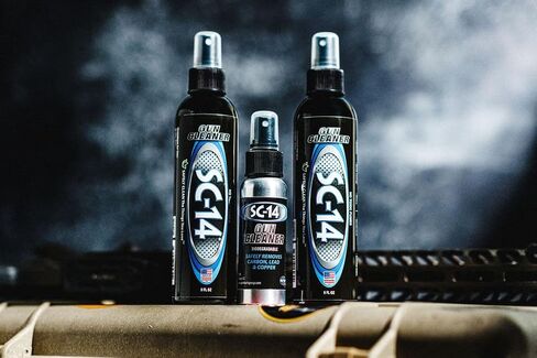 منظف ​​الأسلحة SC-14® | يزيل الكربون والنحاس والرصاص | آمن على جميع أسطح الأسلحة النارية والتشطيبات | لا أبخرة سامة | تنظيف آمن في الداخل | منظف ​​بالموجات فوق الصوتية | صنع فى أمريكا in Kuwait