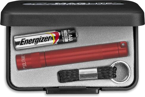 Maglite Solitaire Incandescent 1-Cell AAA Flashlight in Presentation Box Black in Saudi Arabia