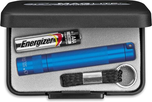 Maglite Solitaire Incandescent 1-Cell AAA Flashlight in Presentation Box Black in Saudi Arabia