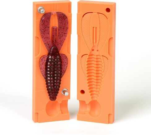 Soft Plastiс Mold Lure Making Injection Molds Fishing Lures Strk Rage Bug 4'' in Saudi Arabia