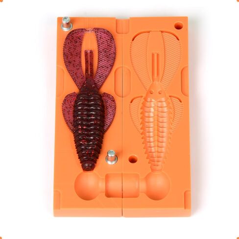 Soft Plastiс Mold Lure Making Injection Molds Fishing Lures Strk Rage Bug 4'' in Saudi Arabia