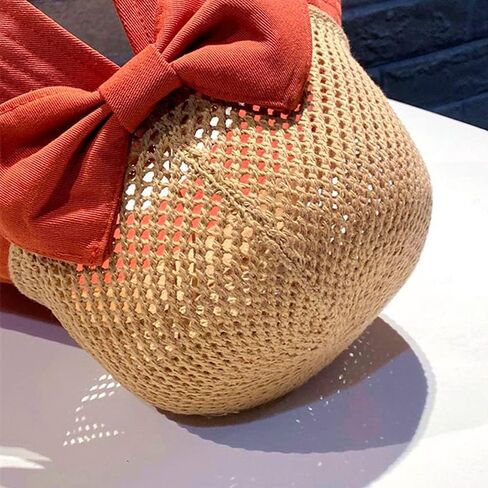 Women's UPF 50+ UV Sun Protection Breathable Wide Brim Bowknot Sun Hat Bucket hat in Saudi Arabia