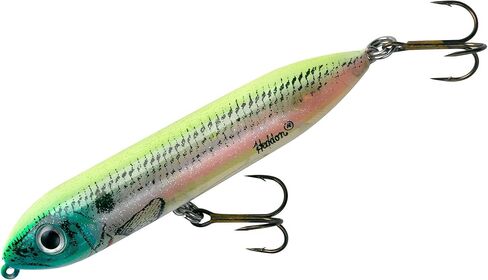 Heddon Super Spook Topwater Fishing Lure for Saltwater and Freshwater, Okie Shad, Super Spook Jr (1/2 oz) in Kuwait