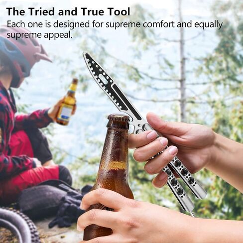 Multifunctional Tool with Hexagon Wrench Bottle Opener (Black) in Saudi Arabia