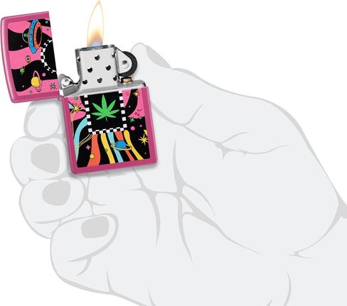 Zippo القنب تصميم تردد ولاعة الجيب in Saudi Arabia