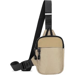 Sling Bag Men Small Crossbody Personal Pocket Anti-Thief Chest Bag Women Sling Backpack Casual Phone Bag for Travel