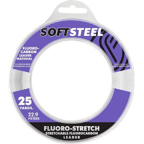 SF-25-50 Fluoro-Stretch Fluorocarbon Leader Clear 25 yds 50 LB