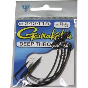 Gamakatsu Deep Throat Wide Gap Worm Hook