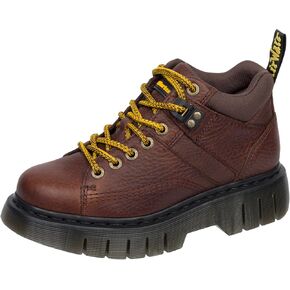 Dr. Martens 31045201060 Woodard Hiker Dark Brown Grizzly & Dark Brown 100% Recycled Da Pk Mesh 060, 8 Women/7 Men