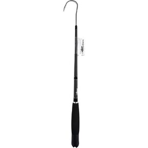 Fitzgerald Fishing Mini Gaff Offshore Saltwater Ice Tool Strong and Lightweight 2" Stainless Steel Hook Sharp and Durrable Rubber Gimble Butt Cap 2 Feet Long, Making it Very Portable