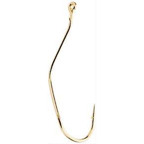Mustad Slow Death Aberdeen Hook, Special Bent Shank - Gold 1