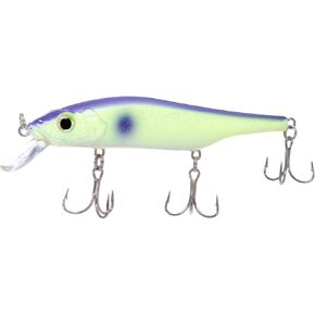 Bill Lewis Scope-Stik 120 غرق 7 أقدام + Jerkbait لصيد الأسماك النابض بالحياة في المياه العذبة والمياه المالحة مع خطافات Mustad UltraPoint ذات قبضة ثلاثية، طاولة روك SHAD