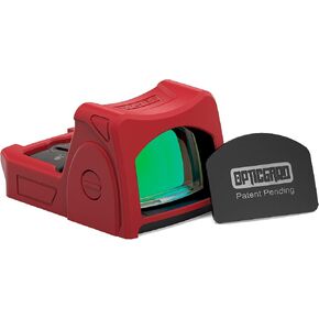 غطاء النطاق المتوافق مع Trijicon RMR يحمي بصريتك أثناء العمل من الغلاف الضال والسقوط، تصميم سهل التركيب ومقاوم للصدمات يتضمن غطاء عدسة قابل للفصل للحماية باللون الأحمر