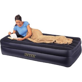 Intex 66707E Comfort Bed - Rising Comfort Twin Airbed with built-in Electric Pump