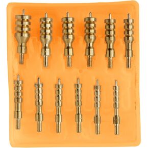 Hoppe's No. 9, 13-Piece Brass Jag Kit,Orange