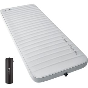 KingCamp Self Inflating Sleeping Pad Ultra Thick Foam Camping Mattress 3D Sides, 78"x30"x3"Lightweight Backpacking Sponge Air Mat,9.5 R Value, Waterproof and Tear-proof