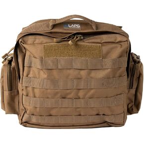 LA Police Gear Zombie Hunter Range Gear Bag, Tactical Handgun Bag for Range, Bug Out Bag for Zombies