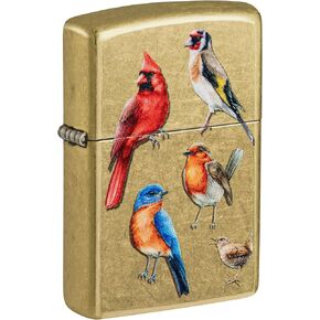Zippo Lighter: Bird Species - Street Brass 81569