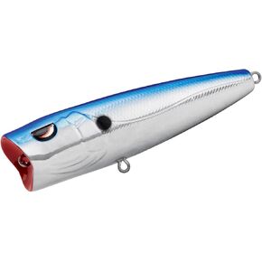 SPRO Fishing SEPP80CBL E Pop 80 Chrome Blue Treble Round Bend BRZ 4