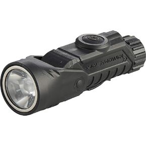 Streamlight 88901 Vantage 180 X مصباح يدوي لرجال الإطفاء مثبت على خوذة بزاوية قائمة مع دعامة خوذة، برتقالي