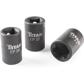 Titan - 3-Pc External Torx Plus Socket Set (17414)