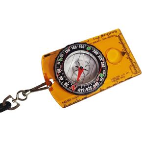 1pc Menjo Outdoors Starter Compass ideal for Boy Scouts, Girl Guides, Cubs, Brownies, or Wilderness Enthusiasts. Great for Camping, Hiking, Backpacking, Mountaineering, and Exploration