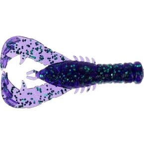 Gary Yamamoto 3" YAMA Craw/Purple W/Emerald Flake (8 Pack)