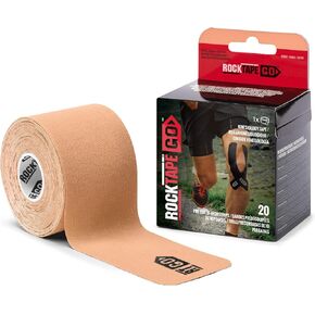 RockTape Go Extra-Sticky Adhesive Pre-Cut Kinesiology Tape (Beige) in Kuwait