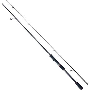 Fishing Rod, Aglirino Spinning Rod, Two Piece Fishing Rod, Carbon Fiber Blank, 8-18lbs Line Rating, Medium Power, Medium Fast Action, 3/14-5/28 oz. Lure Rating