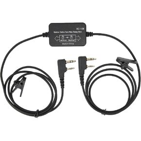 Yoidesu K Head Repeater Box, RC 108 Simple Walkie Talkie Two Way Relay Box Handheld Intercom Repeater Box