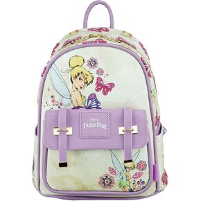 Disney Peter Pan Tinker Bell 11 Inch Vegan Leather Mini Backpack