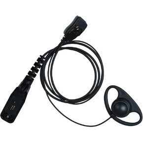 سماعة أذن Sarcia APX6000 مع ميكروفون PTT لموتورولا XPR7550 XPR7550e APX8000 XPR6350 XPR7350 7350e XPR7580 اتجاهين راديو لاسلكي تخاطب D الشكل