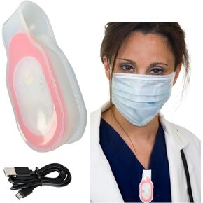 LED Flashlight Clip On Flashlight Nursing Night Light Clip Hands Free Rechargeable Safety Night Shift Lights for Outdoor Sports