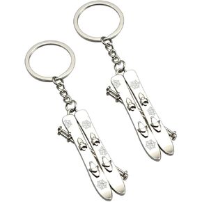 BESTOYARD 2pcs Snowboard Keychain Graduation Keychain Ski Keychain 2023 Keychain Sports Keychain Key Pendant Athlete Keychain Personalized Keychain Team Accessories Delicate Zinc Alloy in Saudi Arabia