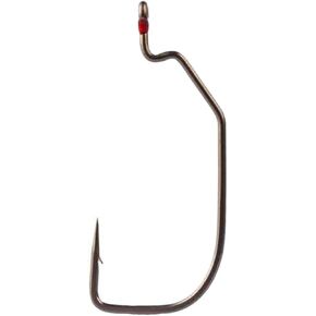 Mustad 38120AP-TX-3/0-6A Tactical Bass Hooks, Assault Wide Gap, 3/0