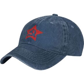 Communist USSR Hammer Sickle Unisex Adult Baseball Hat Sports Cowboy Cap Men Women Snapback