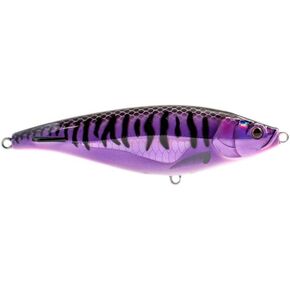 Nomad Design Madscad 115 Sinking SW Twitchbait - Ideal for Snook, Striped Bass - BKK Diablo 5X Singles 3/0 Hooks, 4-1/2 inch - 1-1/2 oz, Phantom