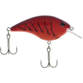 Berkley Frittside Fishing Lure, Candy Apple Red Craw, 1/3 oz, 2 1/4in | 5 3/4cm Crankbaits, Classic Flat Side Profile Mimics Variety of Species and Creates Flash, Equipped with Sharp Fusion19 Hook