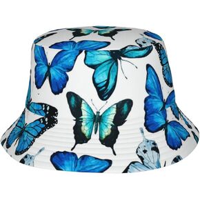 Funny Print Bucket Hats, Sun Cap Summer Packable Fisherman Hat for Men Women Teens