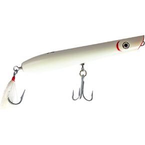 Pencil Popper Topwater Fishing Lure Wooden Plug 8" 3oz